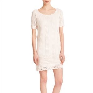 Joie Eavan Porcelain Crochet Dress NWT